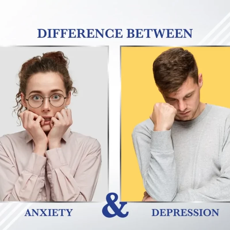 Difference between Anxiety and Depression