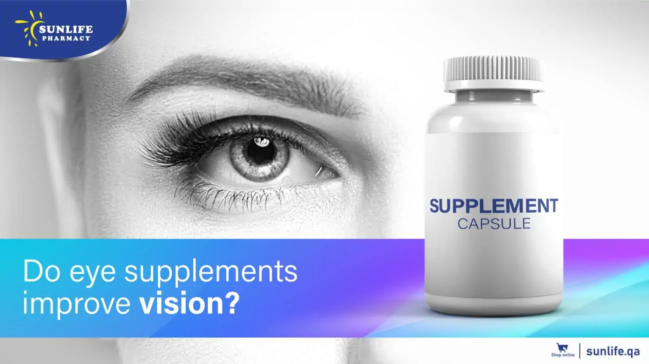 Do eye supplements improve vision?￼