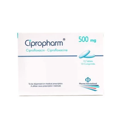 Cipropharm 500mgtablets 10's
