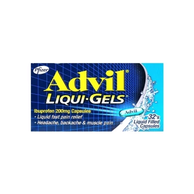 Advil Liquigel Cap 32's