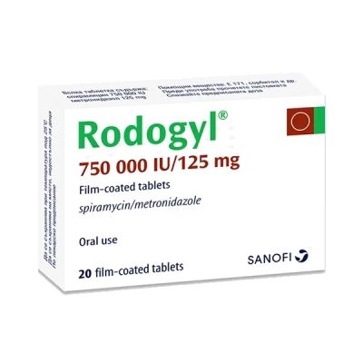 Rodogyl 125mg + 0.75 Mui Tablets 20's