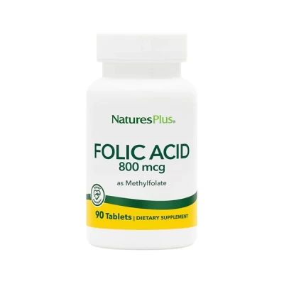 Natures Plus Folic Acid 800mcg Tab 90's