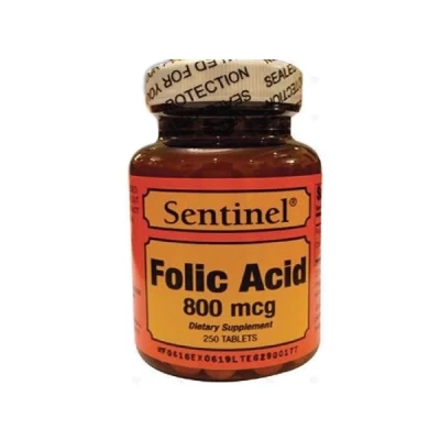 Sentinel Folic Acid 800mg Tab 250's