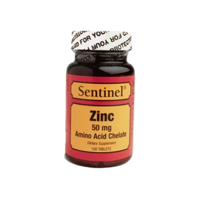 Sentinel Zinc 50mg Tab 100's