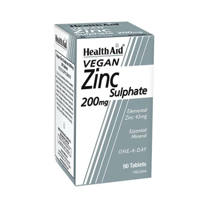 Health Aid Zinc Sulphate 200 Mg 90 Tab