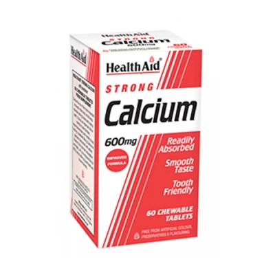 Health Aid Strong Calcium 600mg Tab 60s