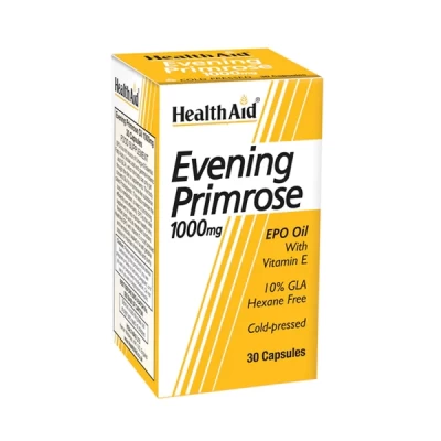Health Aid Evening Primrose Oil 1000mg + Vit. E Cap 30s