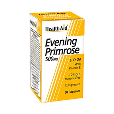 Health Aid Evening Primrose Oil 500 Mg With Vitamin E 30 Capsules