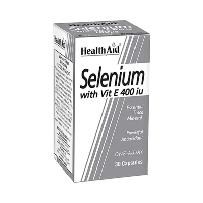 health aid selenium + vit. e 400 cap 30s