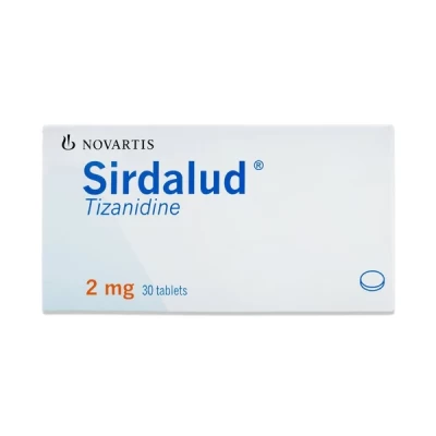 Sirdalud 2mg Tablets 30's