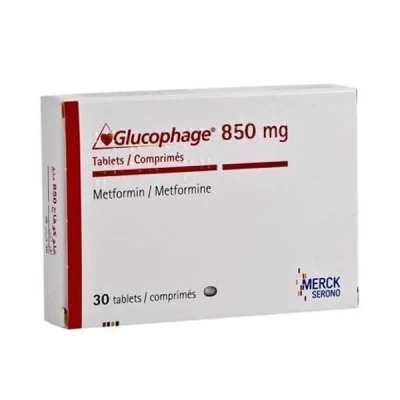 Glucophage 850mg Tablets 30's