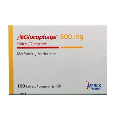 Glucophage 500mg Tablets 100's