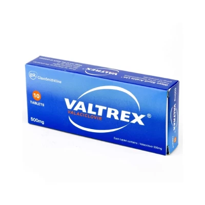 Valtrex 500mg Tablets 10's