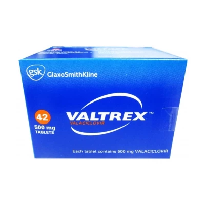 Valtrex 500mg Tablets 42's