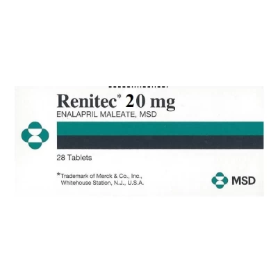 Renitec 10mg Tablets 28's