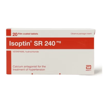 Isoptin Sr 240mg Tablets 20's