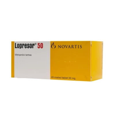 Lopressor 50mg Tablets 40's