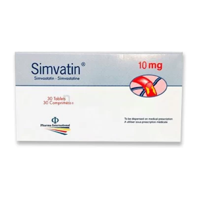 Simvatin 10mg Tablets 30's