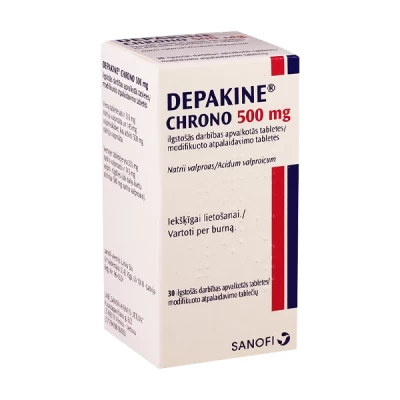 Depakine Chrono 500mg Tablets 30's