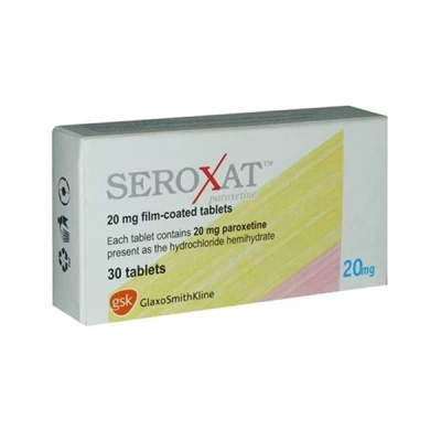 Seroxat 20mg Tablets 30's