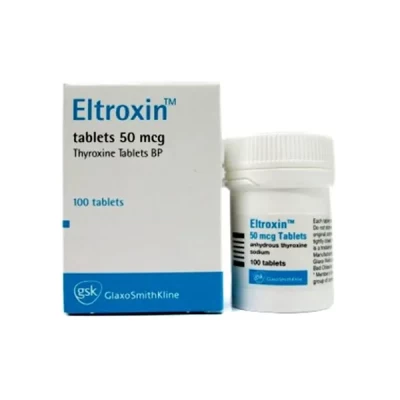 Eltroxin 50mcg Tablets 100's