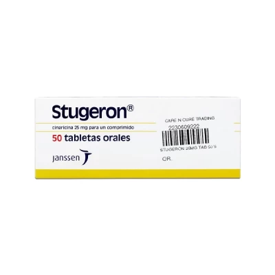 Stugeron 25mg Tablets 50's