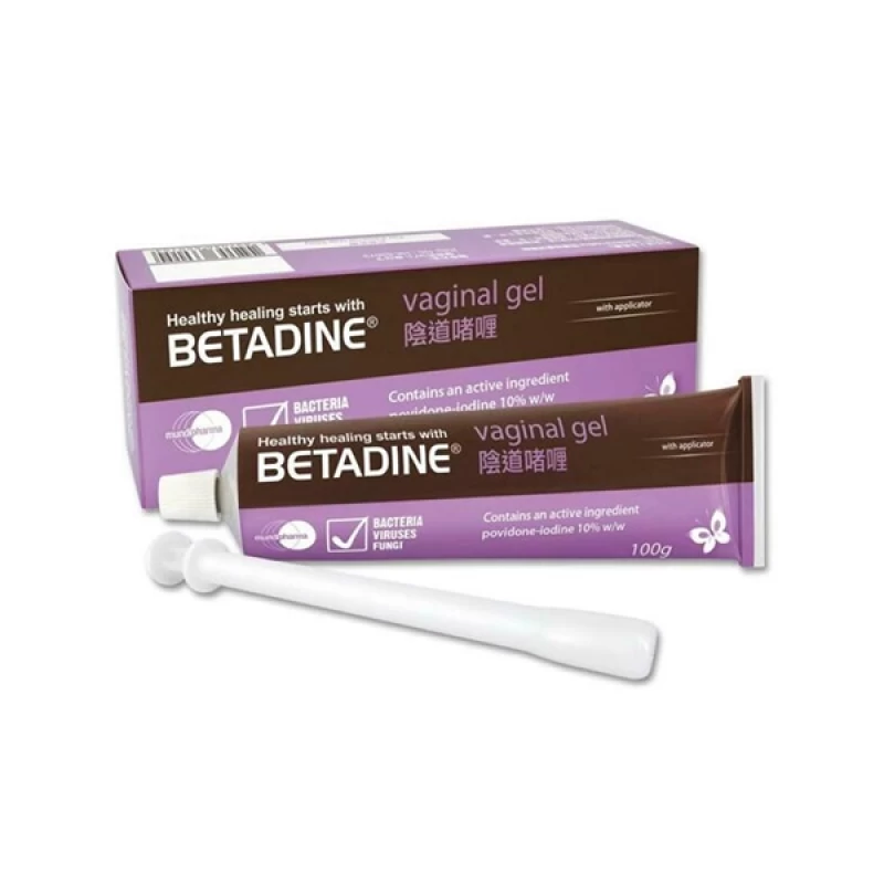 betadine vaginal gel 100g