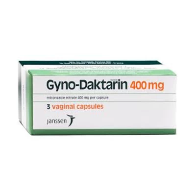 Gyno Daktarin 400mg Vaginal Cap 3's