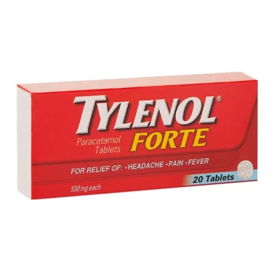 Tylenol Forte 500mg Tab 20's