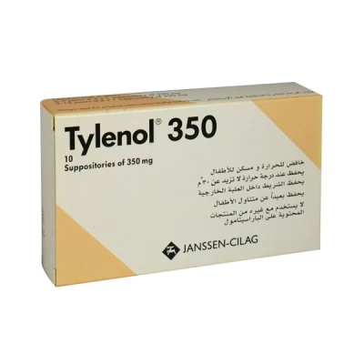 Tylenol 350mg Supp 10
