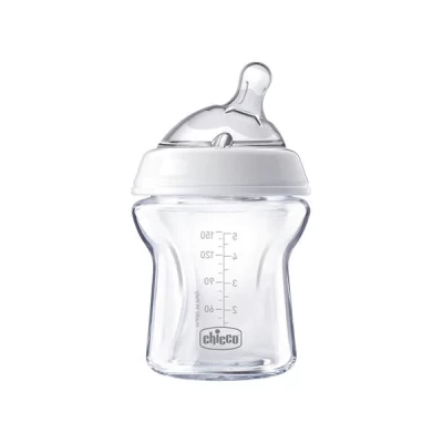 Chicco Natural Feeding Bottle Glass 0m + 150ml