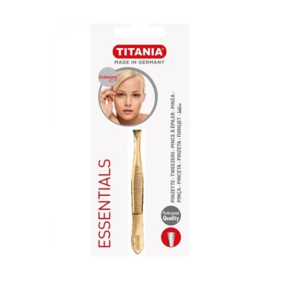 Titania Essentials Tweezers Gold