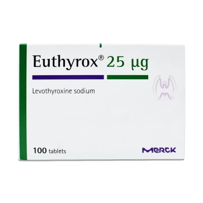 Euthyrox 25mcg Tablets 100's