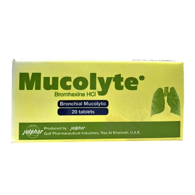 Mucolyte Tablets 20's