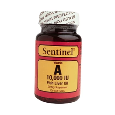 Sentinel Vitamin A 10000 Iu 100's