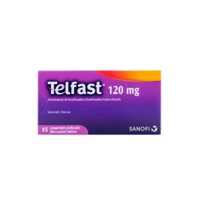 Telfast 120mg Tablets 15's