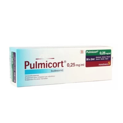 Pulmicort 0.25mg/ml 5x2m 20's