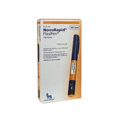 Novorapid Flexpen 100u/ml 3ml X 5's