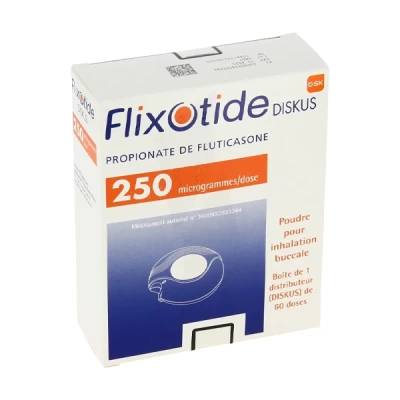 فليكسوتايد ديسكس 250ميكروجرام 60 جرعة 