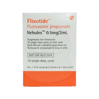 Flixotide 0.5mg/2ml Nebules 10's