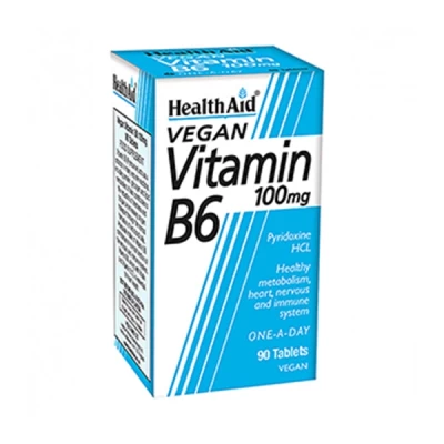 Health Aid Vitamin B6 100mg Tab 90s