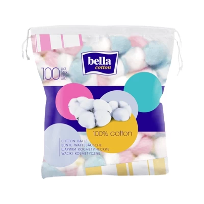 Bella Cotton Balls 100gm White