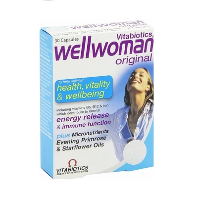 vitabiotics wellwoman cap 30's