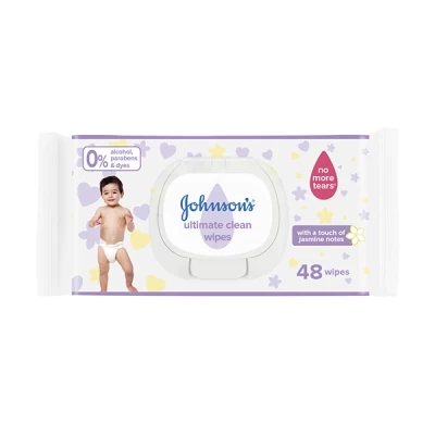 Johnson Ultimate Clean Wipes 48 Pieces