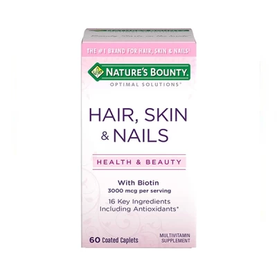 Natures Bounty Hair Skin & Nails Tablets 60's