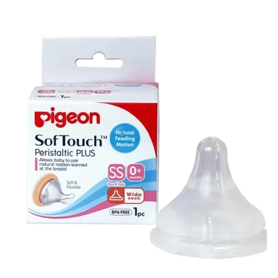 Pigeon Soft Touch Nipple +0 M 2 Pcs