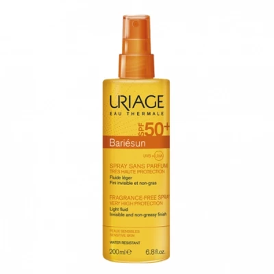 uriage bariesun invisible spray water resistant  spf 50+ 200 ml