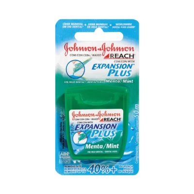 johnson & johnson's dental floss mint flouride