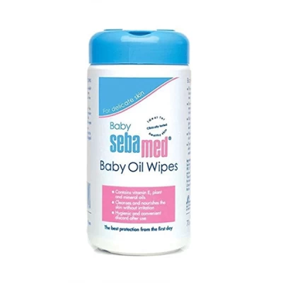 Sebamed Baby Oil Wipes 70 Pieces