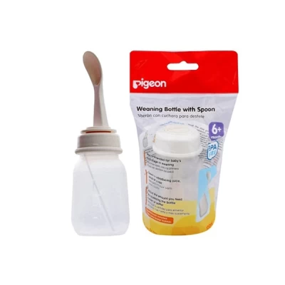 Pigeon Weaning Bottle With Spoon 120 Ml